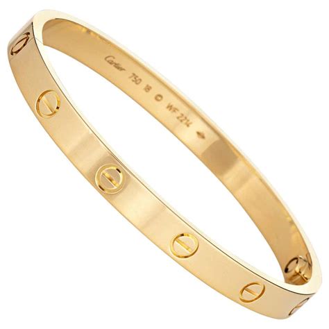 preowned cartier love bracelet.